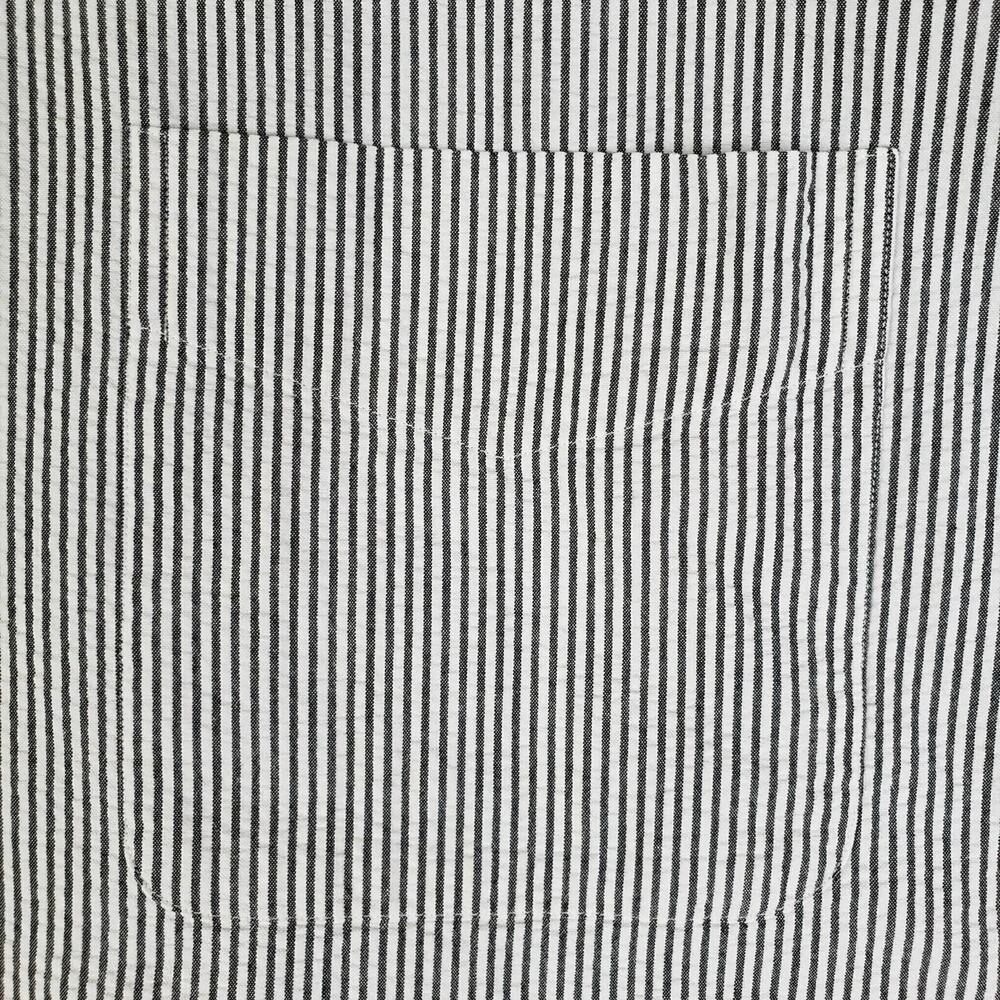 Polo Ralph Lauren Shirt Mens Size 4XB Gray Striped Seersucker LS Button Down - Picture 5 of 8